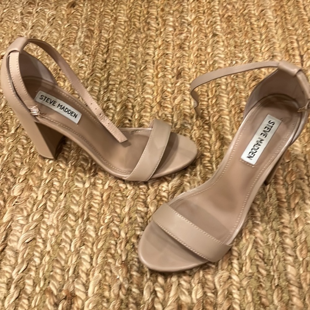 Steve Madden Carrson Block Heel Sandal - Size 8 - image 3